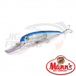 Воблер Mann's Heavy Duty 25+ Stretch 20cm 57gr #SDRB677 Silver Blue