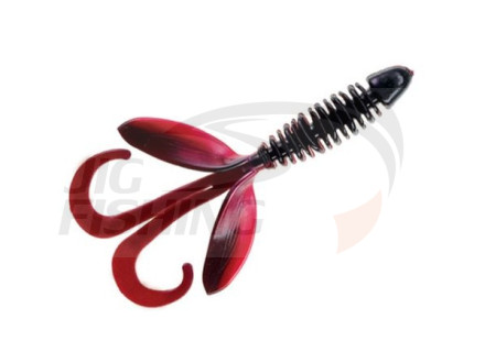 Мягкие приманки YUM F2 Wooly Hawgtail 3&quot; #Red Shad