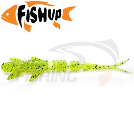 Мягкая приманка FishUp Flit 3&quot; #055 Chartreuse Black