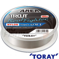 Монофильная леска Toray Trout Fighter Super Soft 100m #0.4 0.104mm 2.5lb