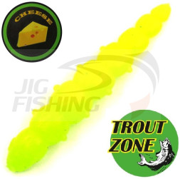 Мягкие приманки Trout Zone Jamper 1.6&quot; #Chartreuse Cheese