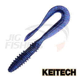 Мягкие приманки Keitech Mad Wag 7&quot; #308 Midnight Blue