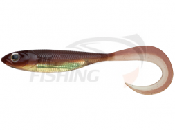 Мягкие приманки Fish Arrow Flash J Grub SW 4.5'' #114 Motor Oil Silver