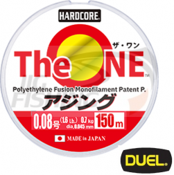 Шнур Duel The One Aging 150m White #0.08 0.045mm 0.7kg