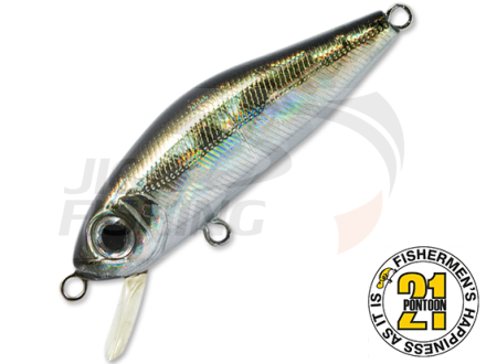 Воблер Pontoon21 Crackjack 78F-SR #R51 Silver Shad