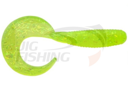 Мягкие приманки Mottomo Tornado 2.1&#039;&#039; #Chartreuse Storm