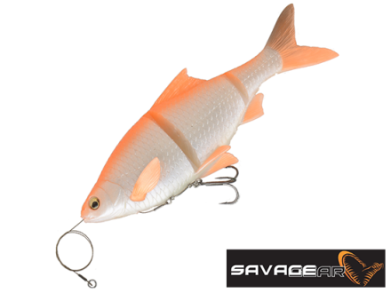 Воблер Savage Gear 3D Linethru Roach 180 SS #04 Golden Orfe