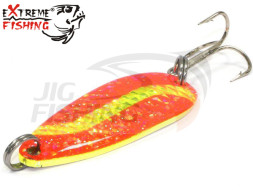 Блесна колебалка Extreme Fishing Hypnotiser 35mm 6.5gr #FluoOrangeGold