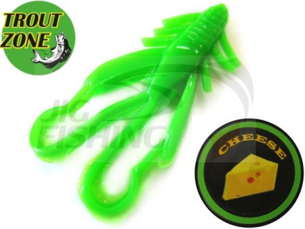 Мягкие приманки Trout Zone Nymph 1.6&quot; Green Cheese