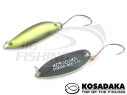 Колеблющаяся блесна Kosadaka Trout Police Cicadas Wing 29mm 2.5gr #C19