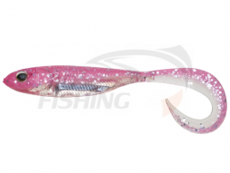 Мягкие приманки Fish Arrow Flash J Grub SW 4.5'' #117 Glow Pink Silver