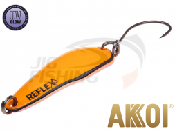 Блесна колеблющаяся Akkoi Reflex Cyclone 32mm 2.6gr  #R17