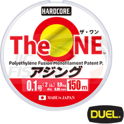 Шнур Duel The One Aging 150m White #0.1 0.05mm 0.9kg