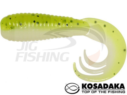 Мягкие приманки Kosadaka Triple Tail 60mm #WG