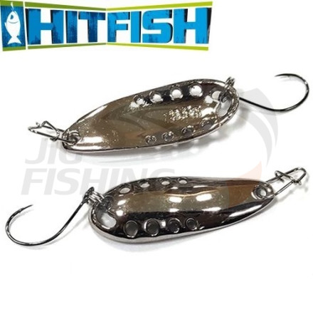 Колеблющаяся блесна HitFish Lite Series Gossip 2.5gr #Silver