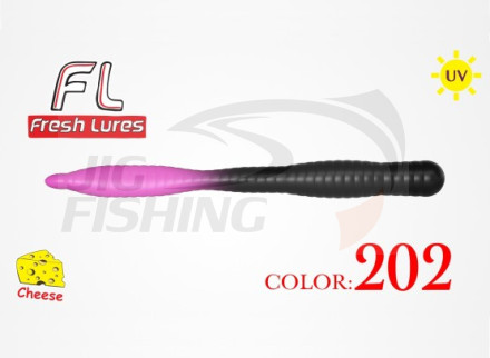 Мягкие приманки Fresh Lures Flat Worm 3.1&quot; #202