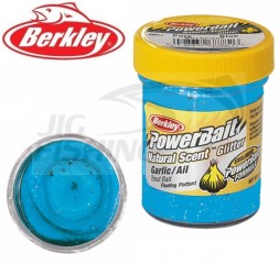 Паста форелевая Berkley Trout Bait 50gr Garlic Pure Neon Blue