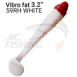 Мягкие приманки Crazy Fish Vibro Fat 3.2&quot; 59RH White