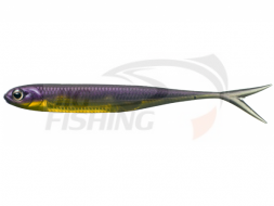 Мягкие приманки Fish Arrow Flash J Split 4'' #05 Purple Weenie Silver