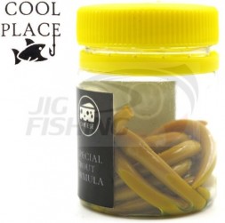 Мягкие приманки Cool Place червь Worm 3&quot; #Oliva