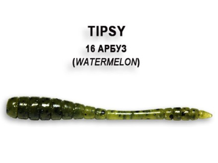 Мягкие приманки Crazy Fish Tipsy 2&quot; 16 Watermelon
