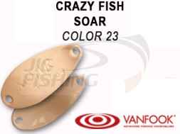 Колеблющиеся блесна Crazy Fish Soar 1.8gr #23