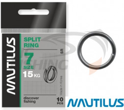 Заводное кольцо Nautilus Split Ring 4.5mm 5kg