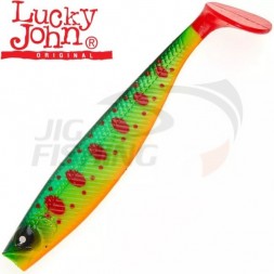 Мягкие приманки Lucky John Red Tail Shad 3.5'' #PG01 (5шт/уп)