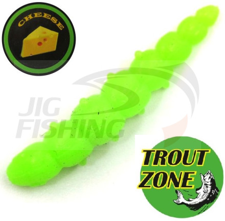 Мягкие приманки Trout Zone Jamper 1.6&quot; #Green Chartreuse Cheese