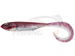 Мягкие приманки Fish Arrow Flash J Grub SW 4.5'' #124 Red Silver