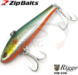 Воблер Zip Baits Rigge Vib 63S #2001 Silver Shine