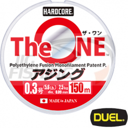 Шнур Duel The One Aging 150m White #0.3 0.09mm 2.5kg