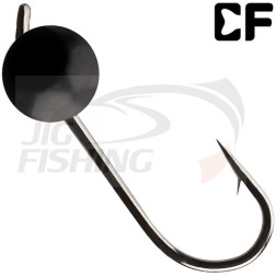 Вольфрамовая джиг-головка CF Black 0.13gr (6шт/уп)