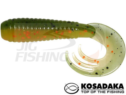 Мягкие приманки Kosadaka Triple Tail 60mm #BOT