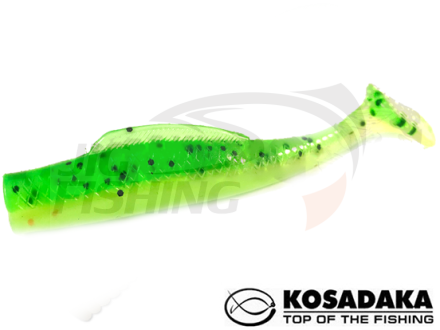 Мягкие приманки Kosadaka Weedless Minnow 75mm #FTS