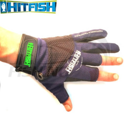 Рыболовные перчатки HitFish Glow #08 р-р XL