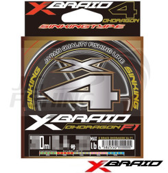 Шнур X-Braid Ohdragon F1 PE X4 150m Multicolor #2 0.235mm 12.72kg