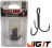Тройник Jig It Round Bend Treble Hooks #2/0 24kg (5шт/уп)