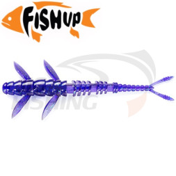 Мягкие приманки FishUp Flit 4&quot; #060 Dark Violet Peacock &amp; Silver