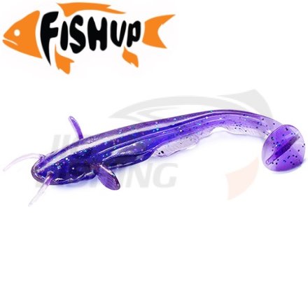 Мягкие приманки FishUp Catfish 3&quot; #060 Dark Violet/Peacock &amp; Silver