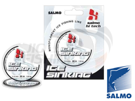 Монофильная леска Team Salmo Hi-Tech Ice Sinking 30m 0.10mm