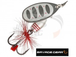 Блесна вращ. Savage Gear Rotex Spinner #3 8gr 01-Dirty Silver