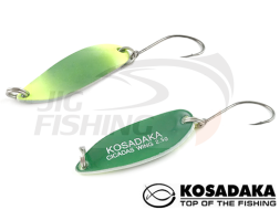 Колеблющаяся блесна Kosadaka Trout Police Cicadas Wing 29mm 2.5gr #C61