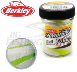 Паста форелевая Berkley Turbo Dough 50gr Glitter White Chart