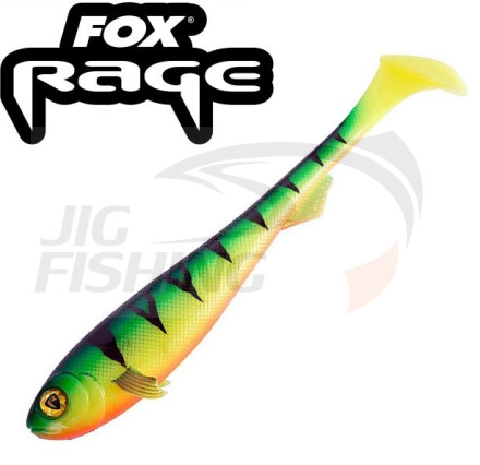 Мягкие приманки Fox Rage Slick Shad UV 18cm Firetiger