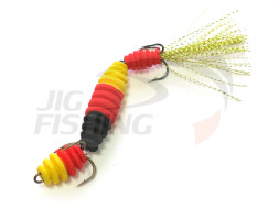 Мандула Classic Vibro Big Fish 120mm Black Red Yellow