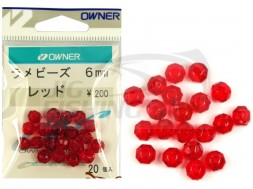 Бусинка Owner Bead 6mm Red