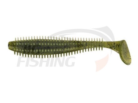 Мягкие приманки Rage Spikey Shad 120mm NLS504 Green Pumpkin