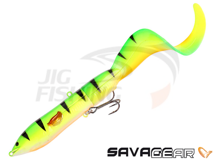 Мягкие приманки Savage Gear 3D Hard Eel 17 40gr #04 Fire Tiger