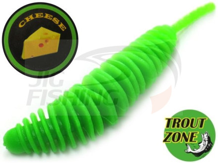 Мягкие приманки Trout Zone Plamp 1.6&quot; Green Cheese